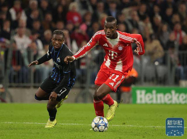 足球 | 欧冠：拜仁胜布鲁日