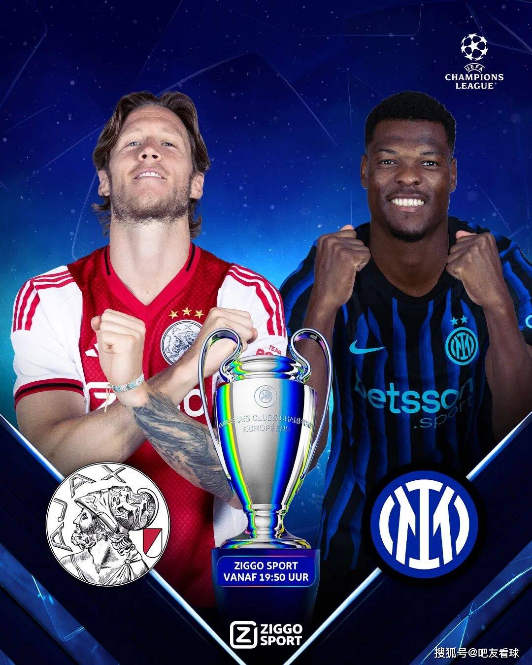 欧冠｜赛事分析+高清直播：利物浦vs马德里竞技、阿贾克斯vs国际米兰、拜仁慕尼黑vs切尔西、巴黎圣日耳曼vs亚特兰大