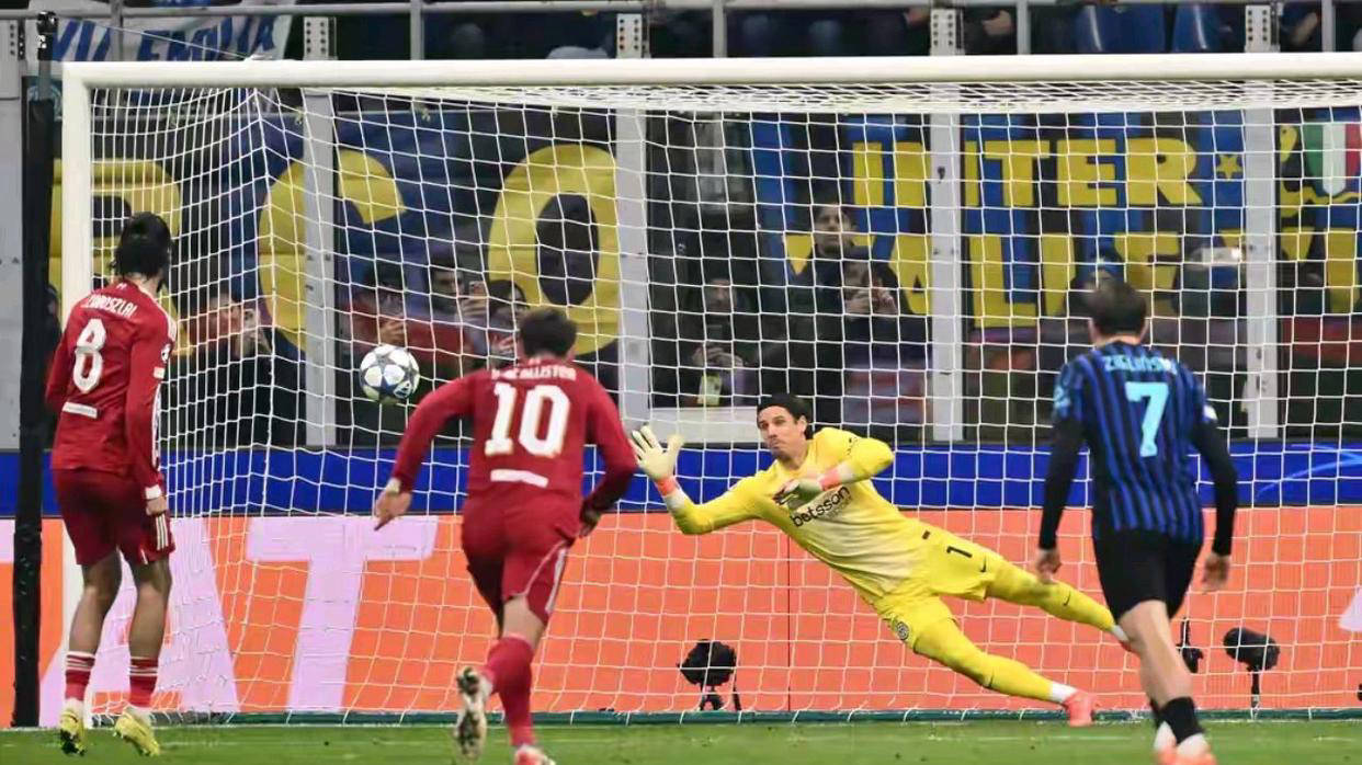 欧冠第6轮战报：国际米兰主场遗憾负于利物浦