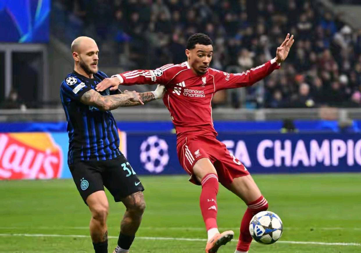 欧冠第6轮战报：国际米兰主场遗憾负于利物浦