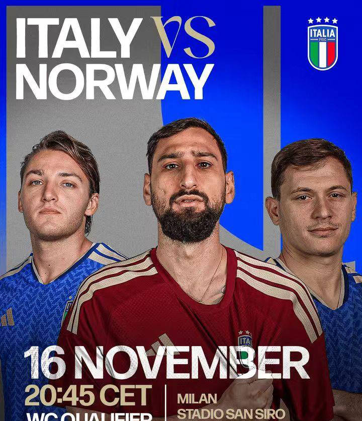 意大利失利惨败，球员彻底失控，颜面尽失