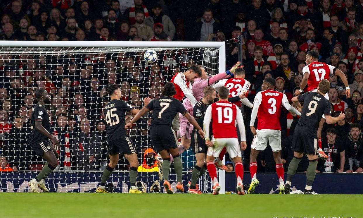 阿森纳3-1力克拜仁，战术制胜助力欧冠八强席位渐近