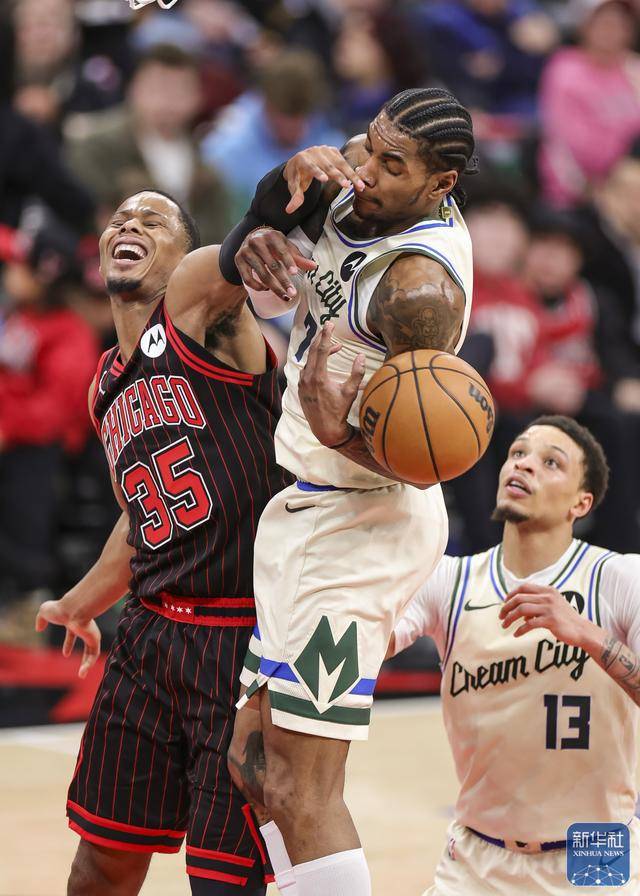 NBA常规赛：雄鹿胜公牛