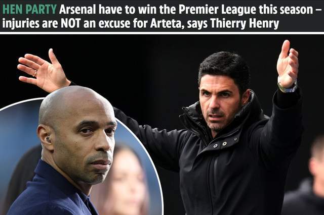 亨利：阿森纳本赛季必须赢得(dé)英超冠军 傷(shāng)病不是(shì)借口