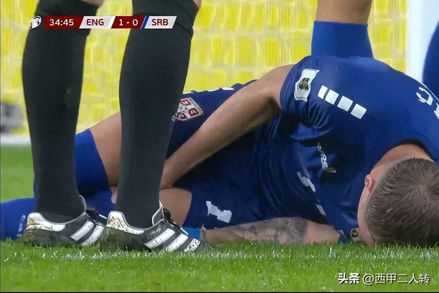 塞尔维亚球员受傷(shāng)太严重，英国电视台决定不播廻(huí)放