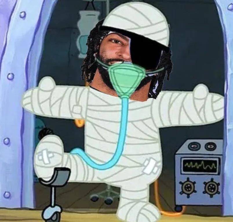 不打了！浓眉哥手部重伤！NBA第一玻璃人球星